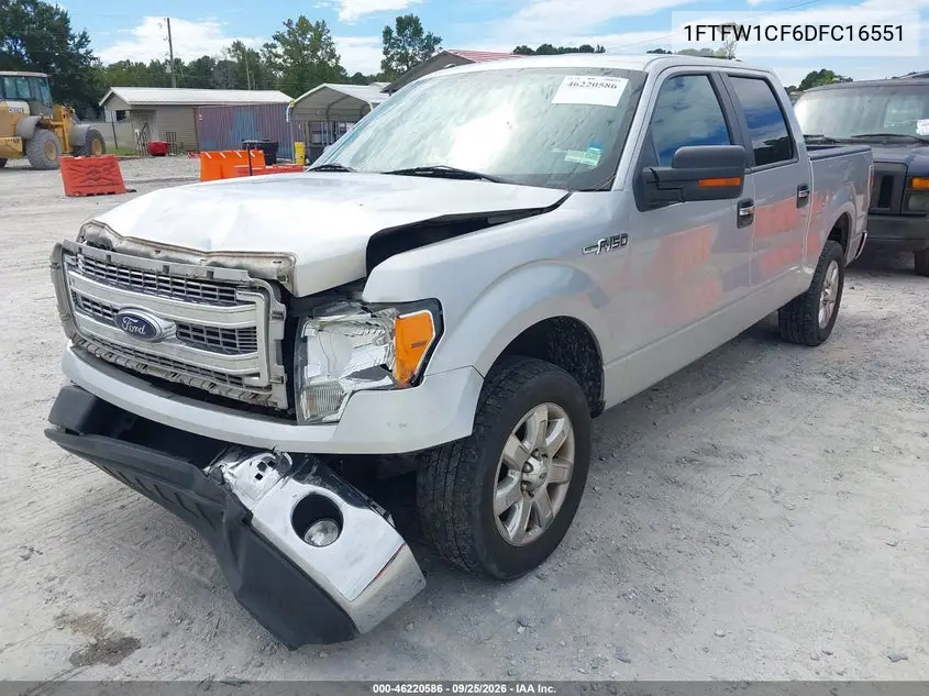 2013 FORD F-150 VIN 1FTFW1CF6DFC16551 — фото 2