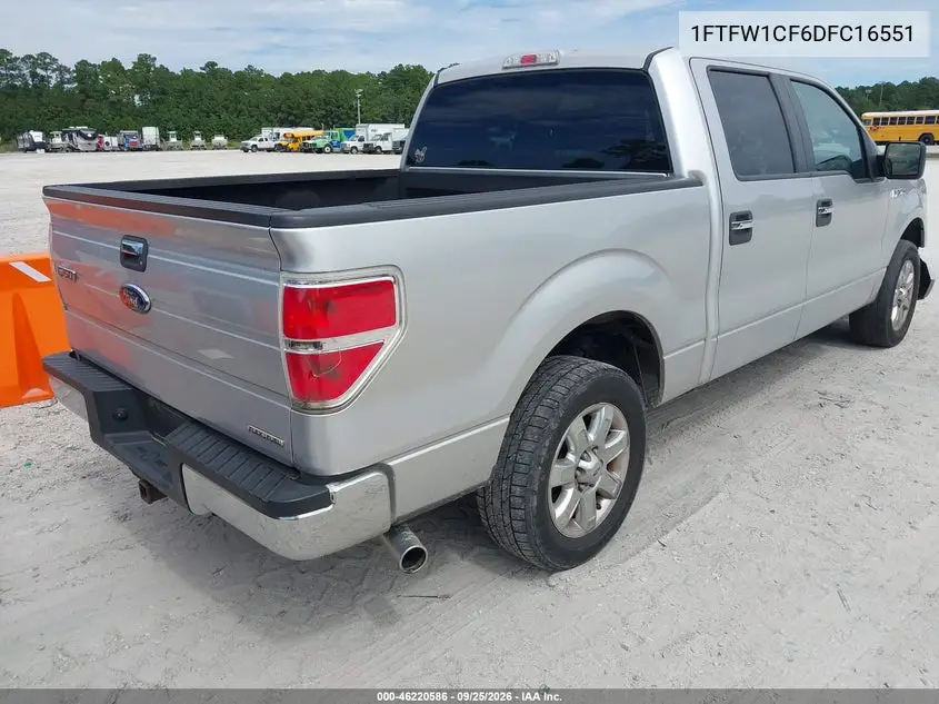 2013 FORD F-150 VIN 1FTFW1CF6DFC16551 — фото 4