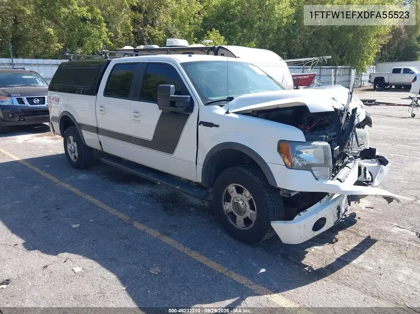 FORD F-150 2013, VIN 1FTFW1EFXDFA55523