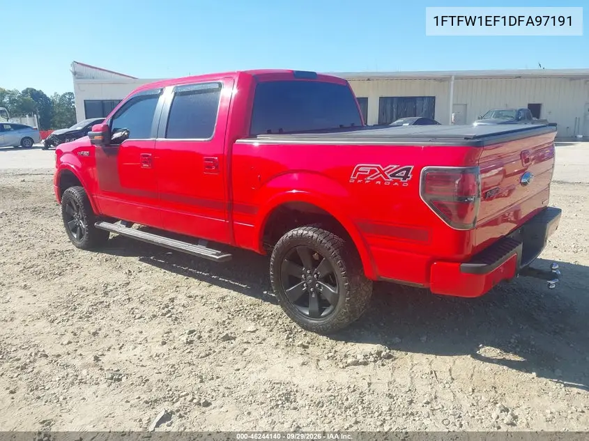 2013 FORD F-150 VIN 1FTFW1EF1DFA97191 — фото 3