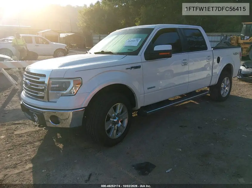 FORD F-150 2013, VIN 1FTFW1ET7DFC56415