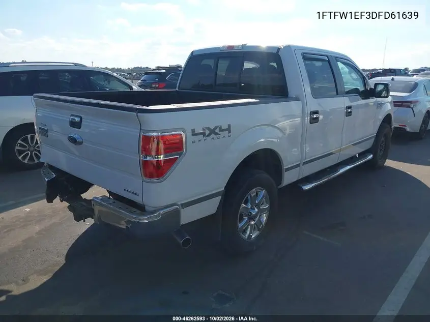 2013 FORD F-150 VIN 1FTFW1EF3DFD61639 — фото 4