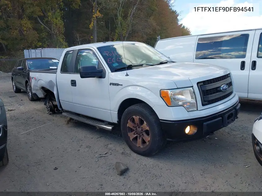 FORD F-150 2013, VIN 1FTFX1EF9DFB94541