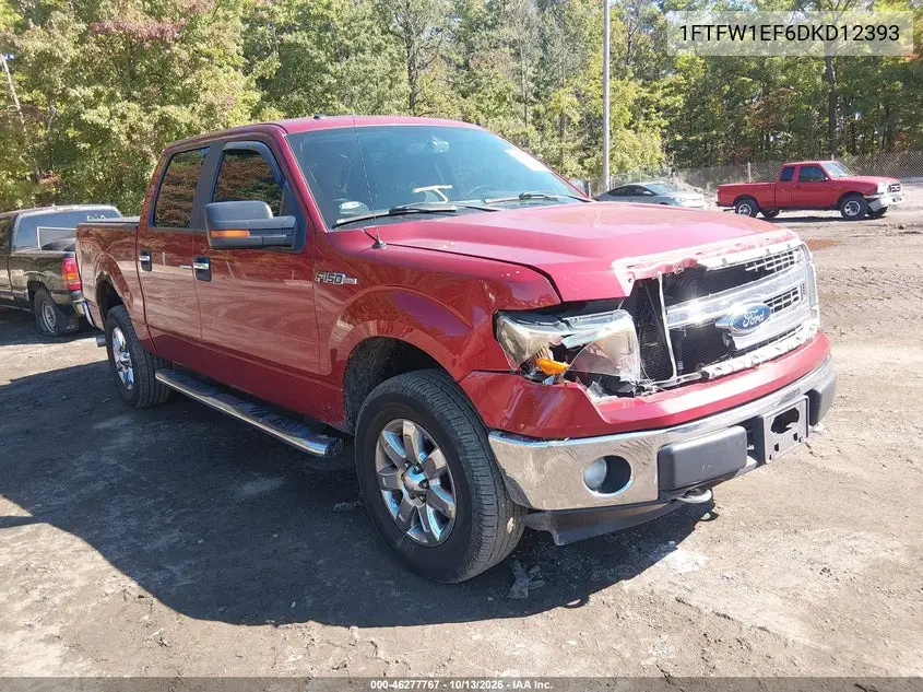 FORD F-150 2013, VIN 1FTFW1EF6DKD12393