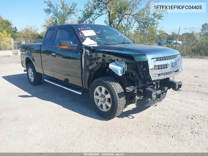 FORD F-150 2013, VIN 1FTFX1EF9DFC04405