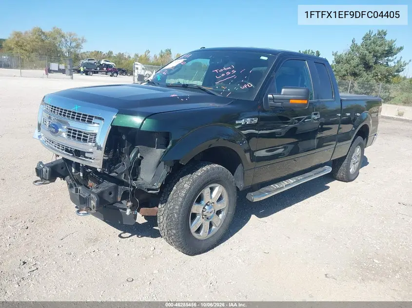 2013 FORD F-150 VIN 1FTFX1EF9DFC04405 — фото 2