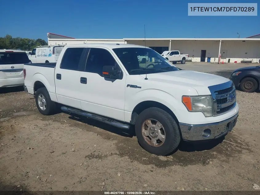 FORD F-150 2013, VIN 1FTEW1CM7DFD70289