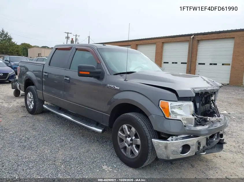 FORD F-150 2013, VIN 1FTFW1EF4DFD61990