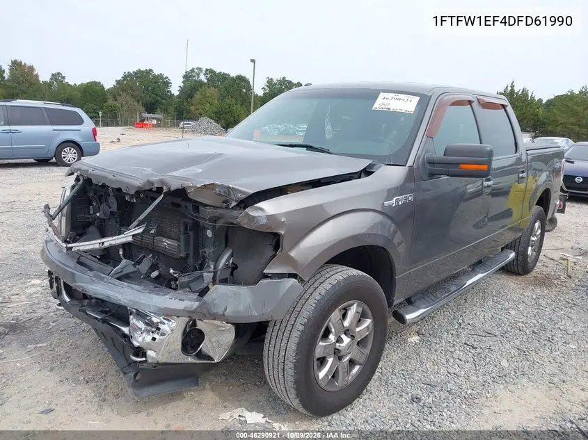 2013 FORD F-150 VIN 1FTFW1EF4DFD61990 — фото 2