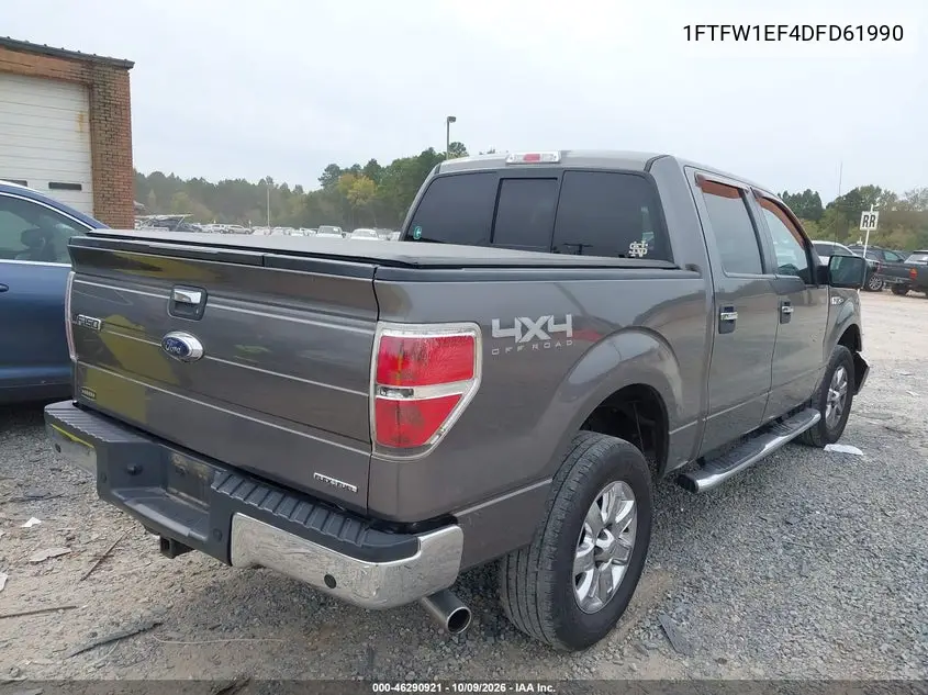 2013 FORD F-150 VIN 1FTFW1EF4DFD61990 — фото 4