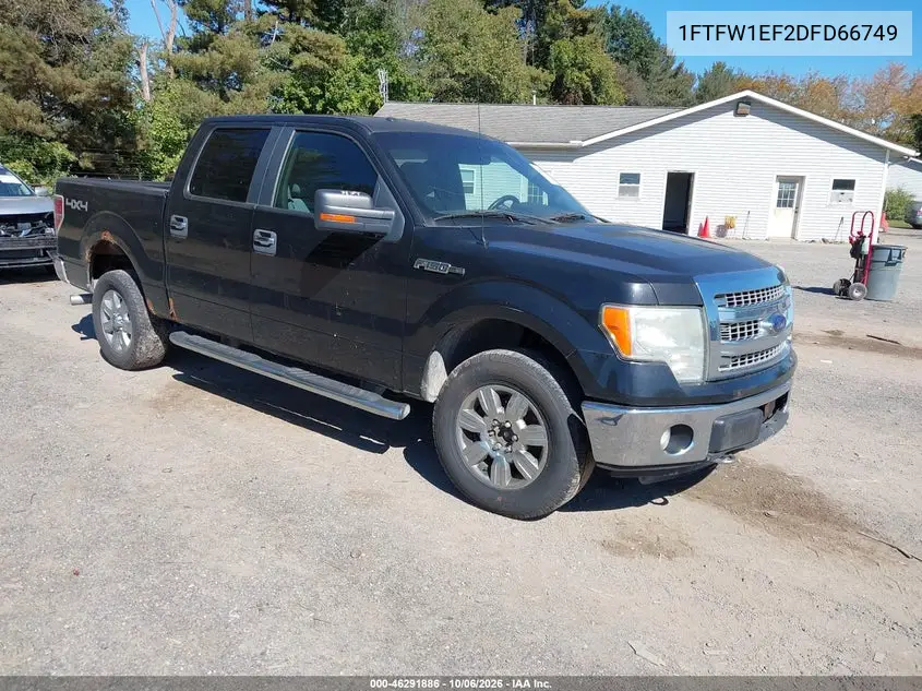 FORD F-150 2013, VIN 1FTFW1EF2DFD66749