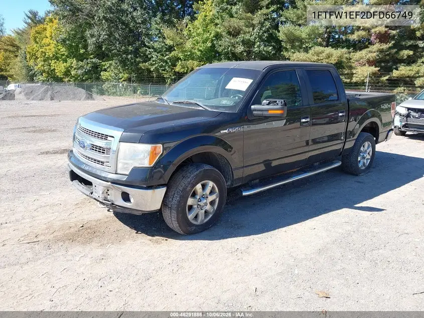 2013 FORD F-150 VIN 1FTFW1EF2DFD66749 — фото 2