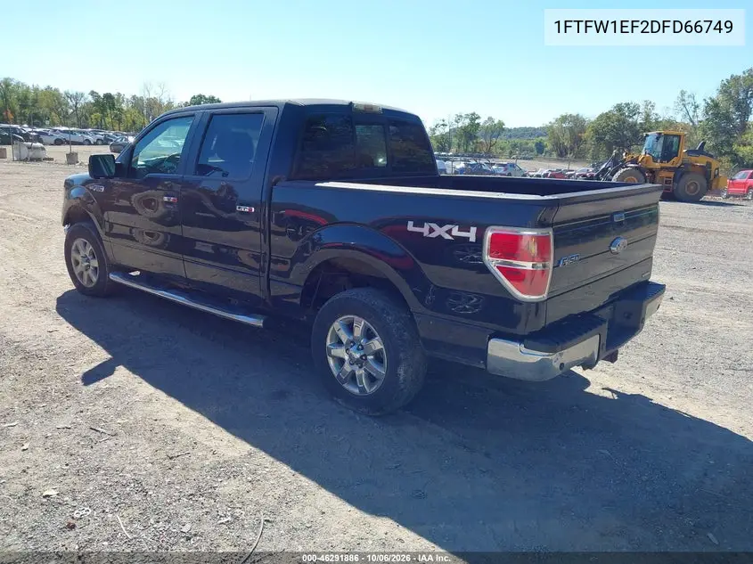 2013 FORD F-150 VIN 1FTFW1EF2DFD66749 — фото 3
