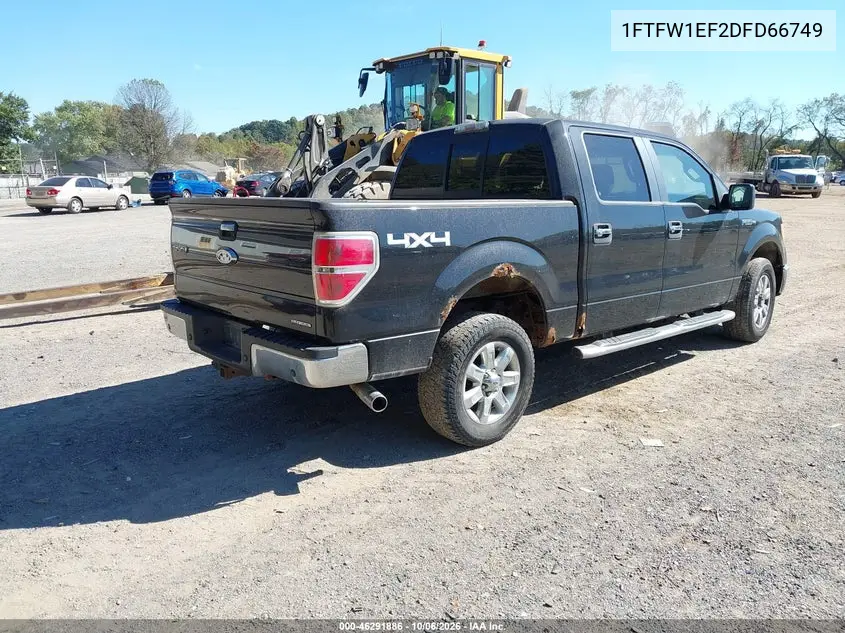 2013 FORD F-150 VIN 1FTFW1EF2DFD66749 — фото 4