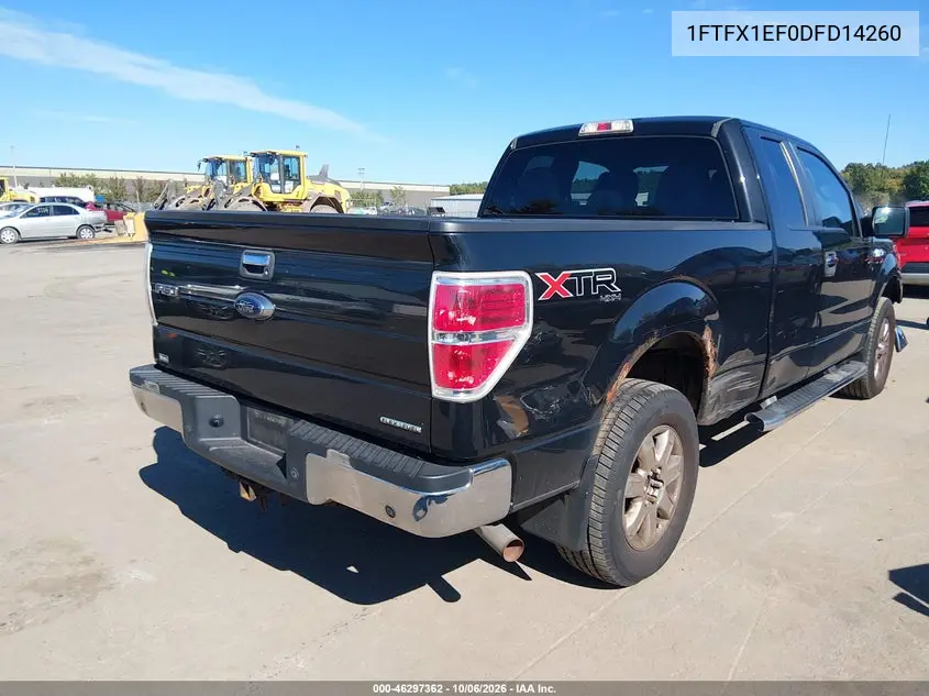 2013 FORD F-150 VIN 1FTFX1EF0DFD14260 — фото 4