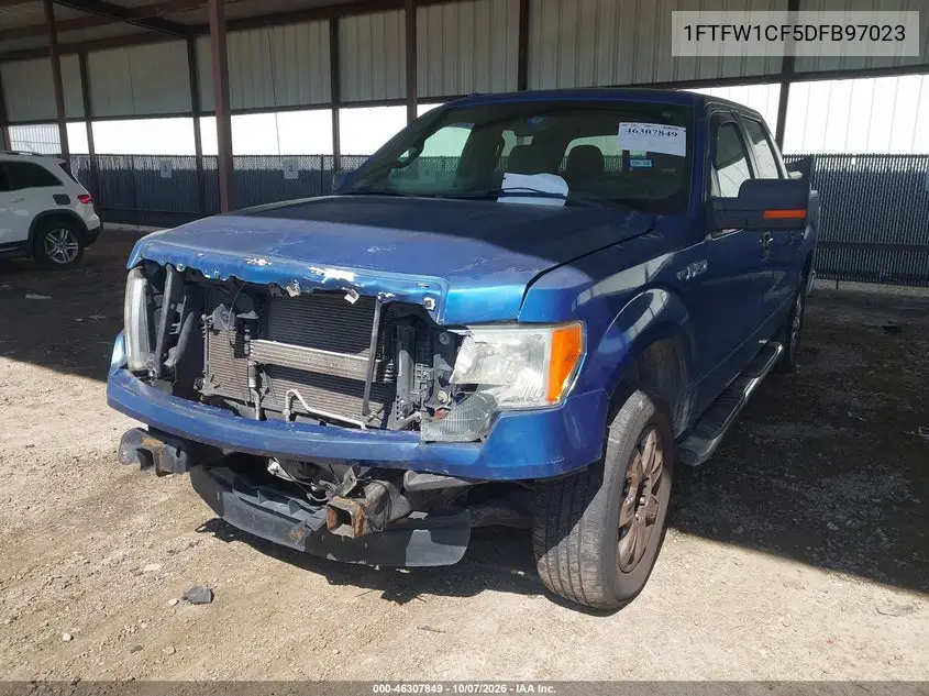 2013 FORD F-150 VIN 1FTFW1CF5DFB97023 — фото 2