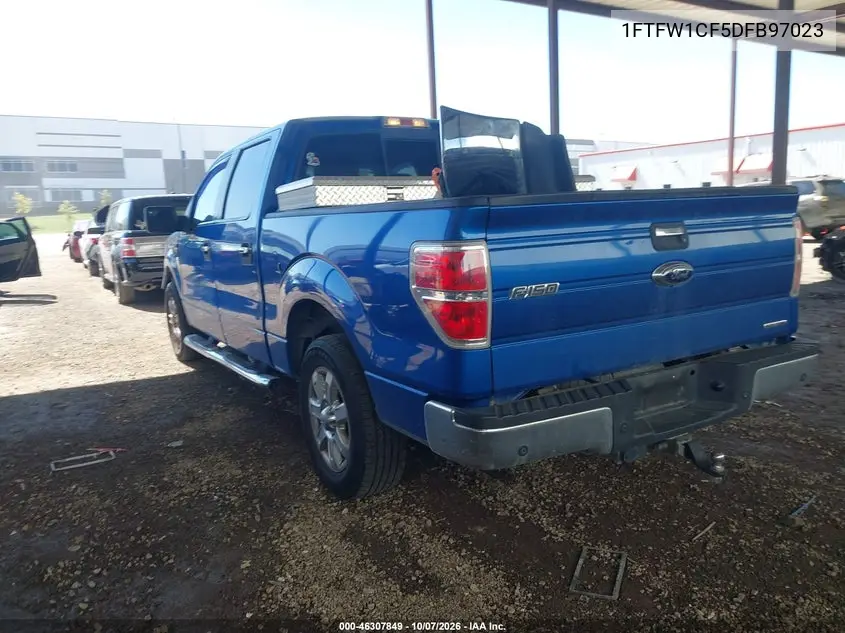 2013 FORD F-150 VIN 1FTFW1CF5DFB97023 — фото 3