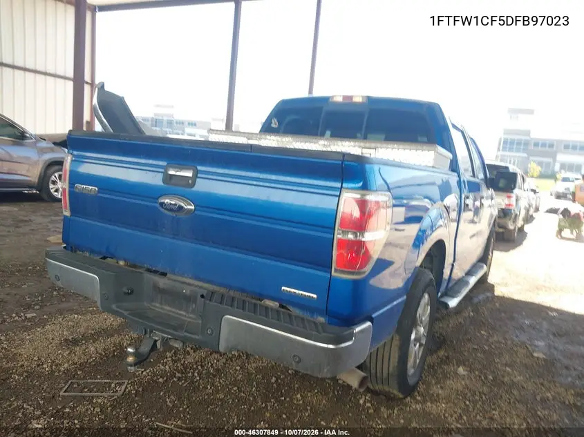 2013 FORD F-150 VIN 1FTFW1CF5DFB97023 — фото 4