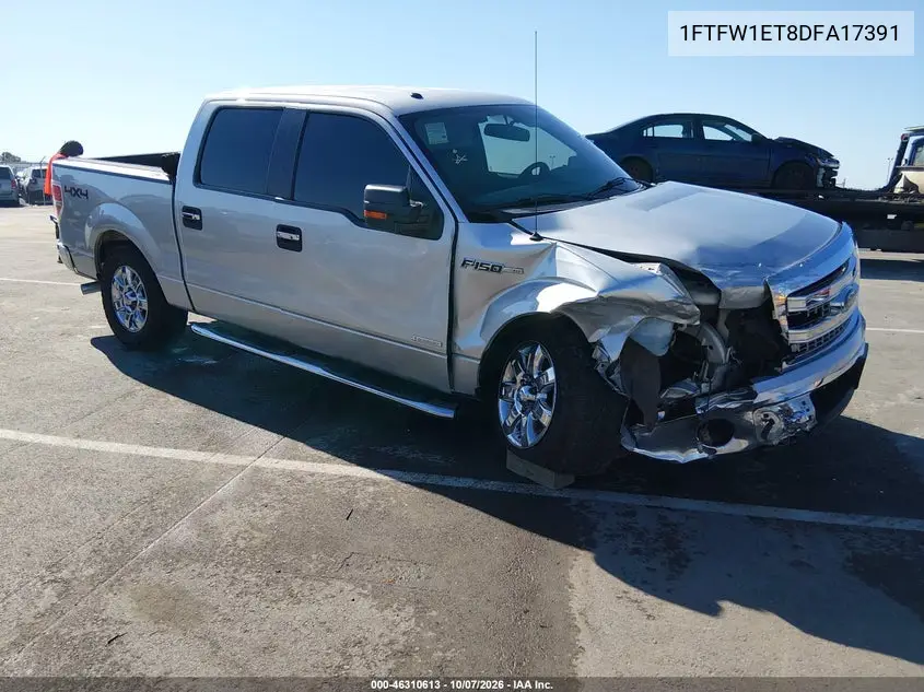 FORD F-150 2013, VIN 1FTFW1ET8DFA17391