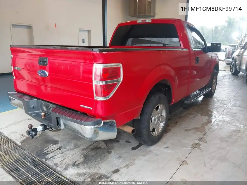 2013 FORD F-150 VIN 1FTMF1CM8DKF99714 — фото 4