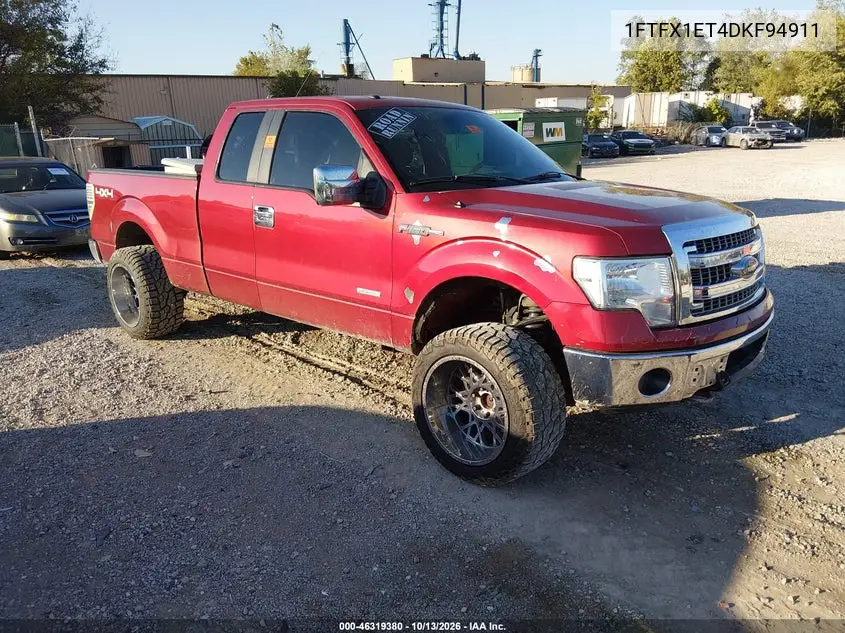 FORD F-150 2013, VIN 1FTFX1ET4DKF94911