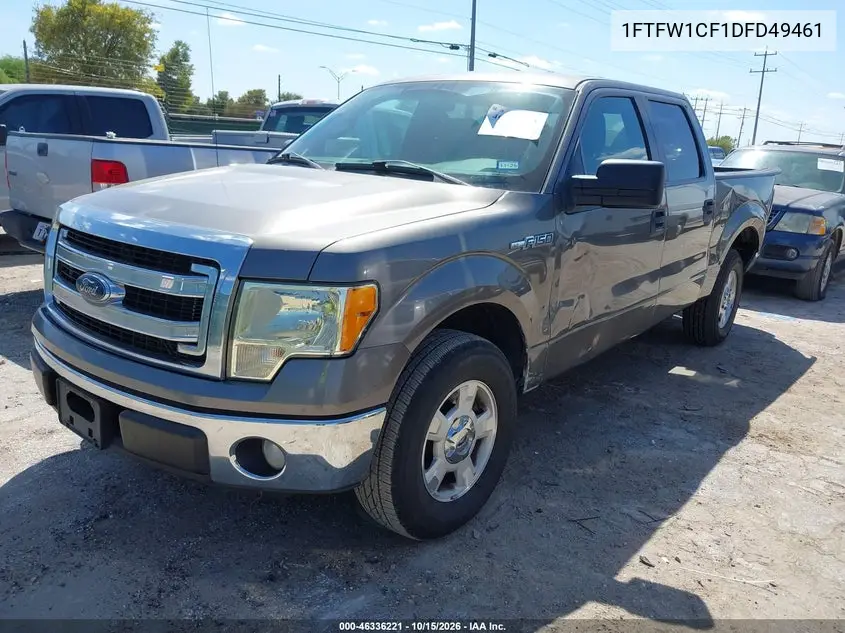2013 FORD F-150 VIN 1FTFW1CF1DFD49461 — фото 2