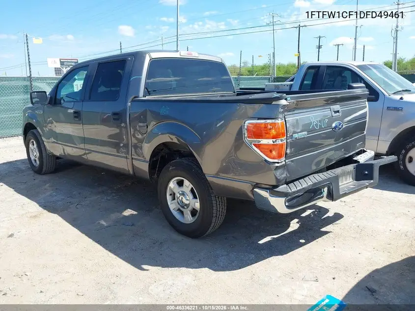 2013 FORD F-150 VIN 1FTFW1CF1DFD49461 — фото 3