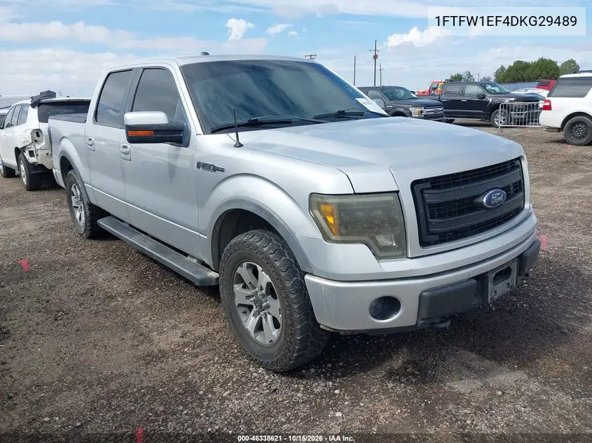 FORD F-150 2013, VIN 1FTFW1EF4DKG29489