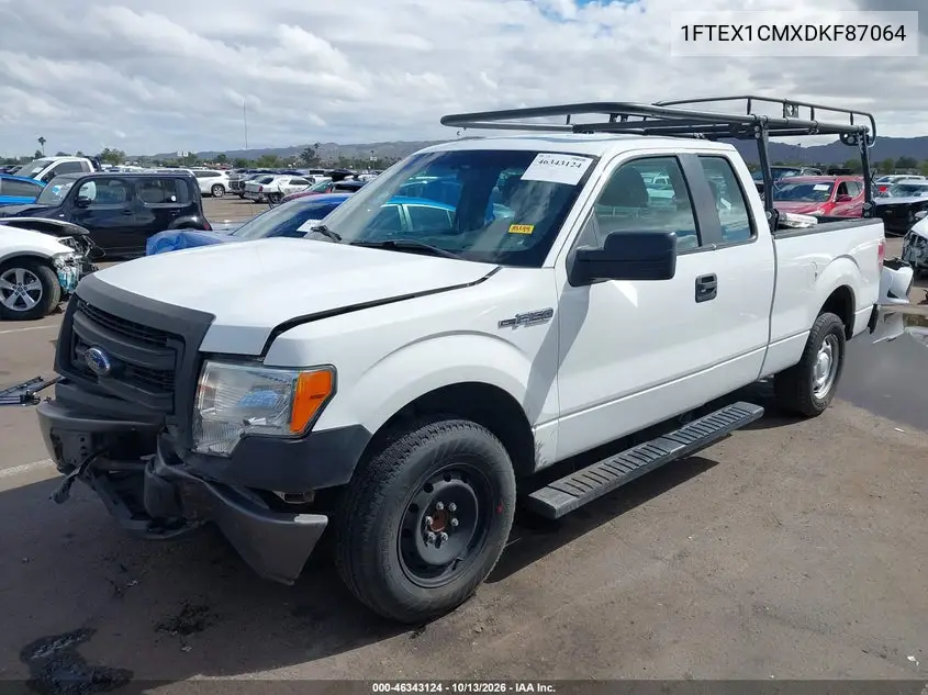 2013 FORD F-150 VIN 1FTEX1CMXDKF87064 — фото 2