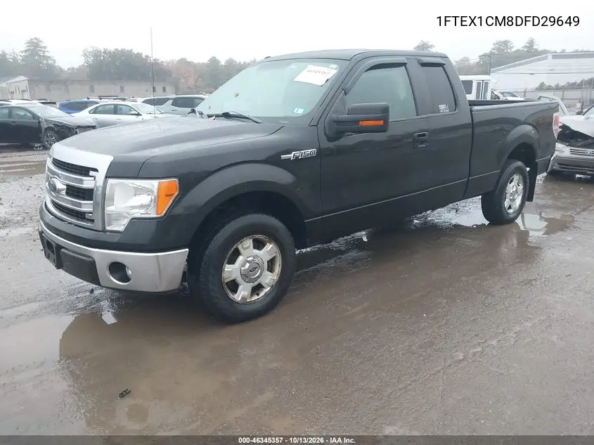 2013 FORD F-150 VIN 1FTEX1CM8DFD29649 — фото 2