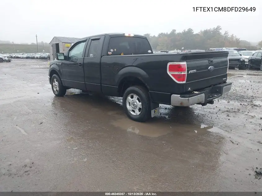 2013 FORD F-150 VIN 1FTEX1CM8DFD29649 — фото 3