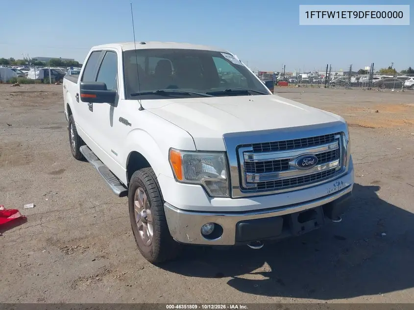 FORD F-150 2013, VIN 1FTFW1ET9DFE00000