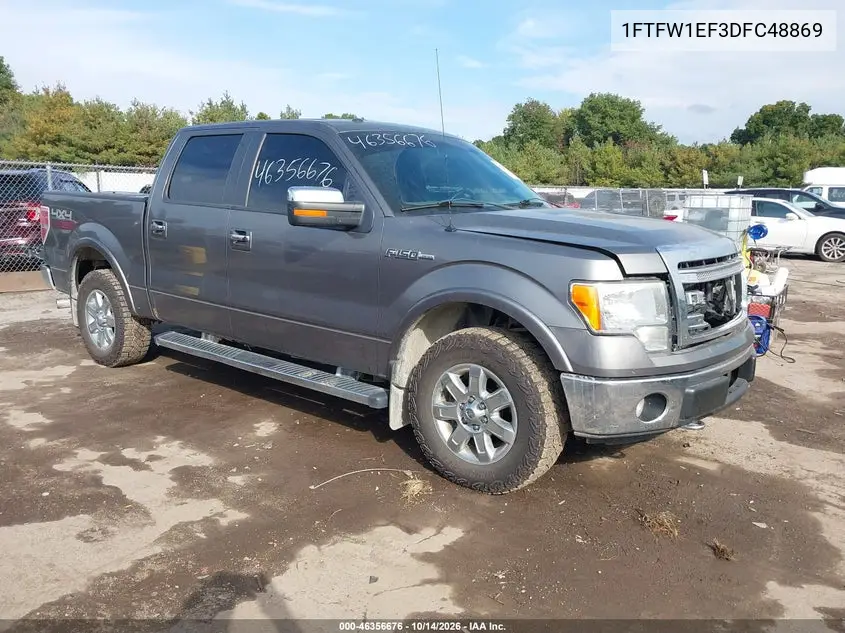 2013 FORD F-150 VIN 1FTFW1EF3DFC48869 — фото 2