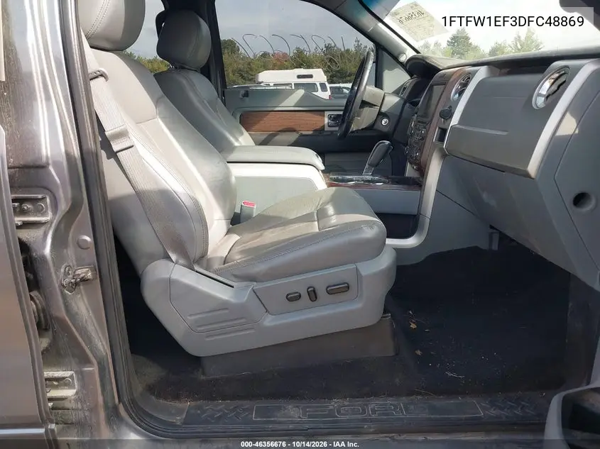 FORD F-150 2013, VIN 1FTFW1EF3DFC48869