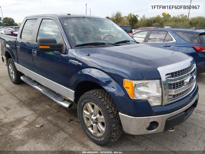 FORD F-150 2013, VIN 1FTFW1EF6DFB50967