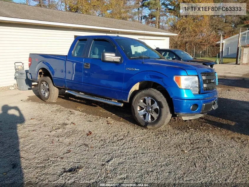 FORD F-150 2013, VIN 1FTFX1EF8DFC63333