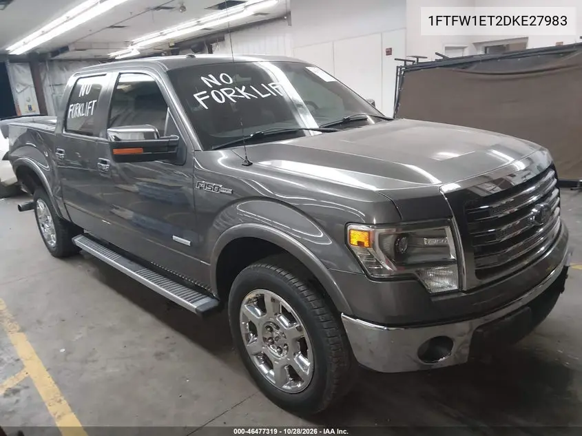 FORD F-150 2013, VIN 1FTFW1ET2DKE27983