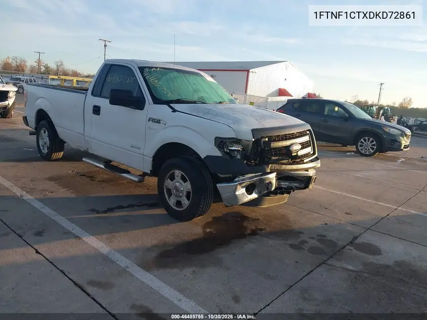 FORD F-150 2013, VIN 1FTNF1CTXDKD72861
