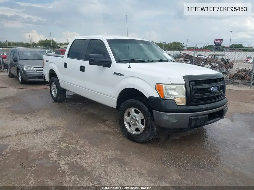 FORD F-150 2014, VIN 1FTFW1EF7EKF95453
