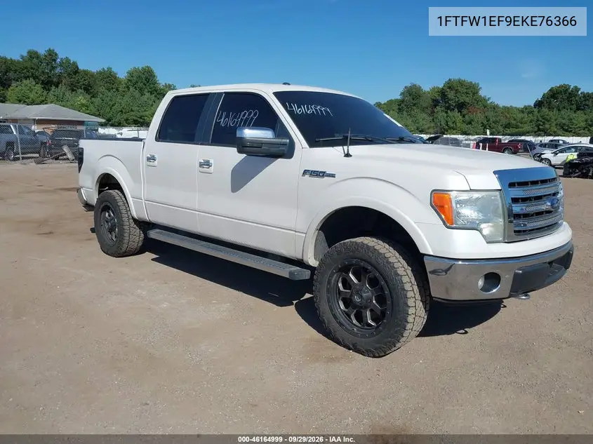 FORD F-150 2014, VIN 1FTFW1EF9EKE76366