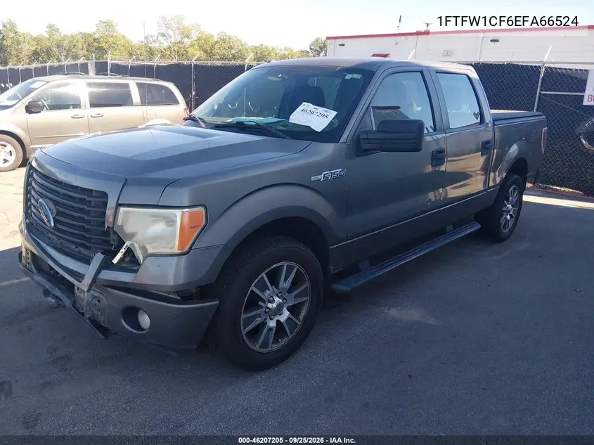 2014 FORD F-150 VIN 1FTFW1CF6EFA66524 — фото 2