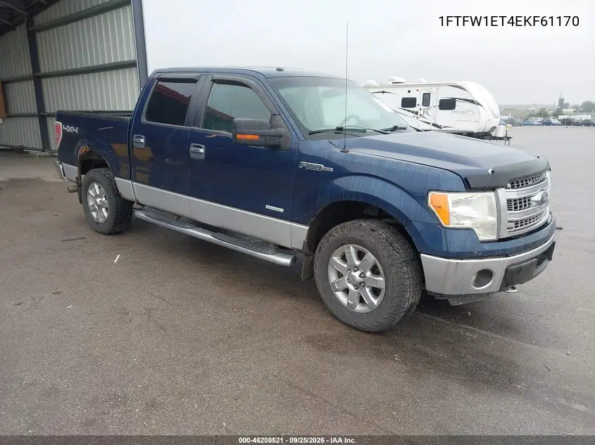 FORD F-150 2014, VIN 1FTFW1ET4EKF61170