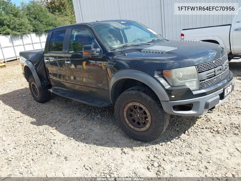 FORD F-150 2014, VIN 1FTFW1R64EFC70956