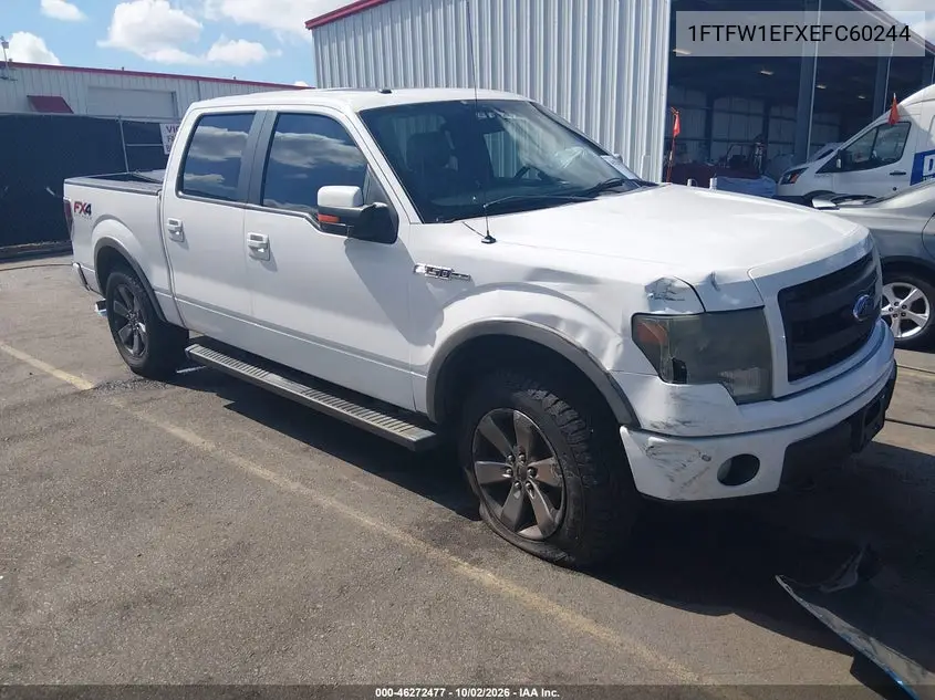 FORD F-150 2014, VIN 1FTFW1EFXEFC60244
