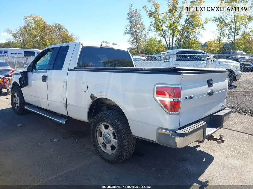 2014 FORD F-150 VIN 1FTEX1CMXEFA71149 — фото 3