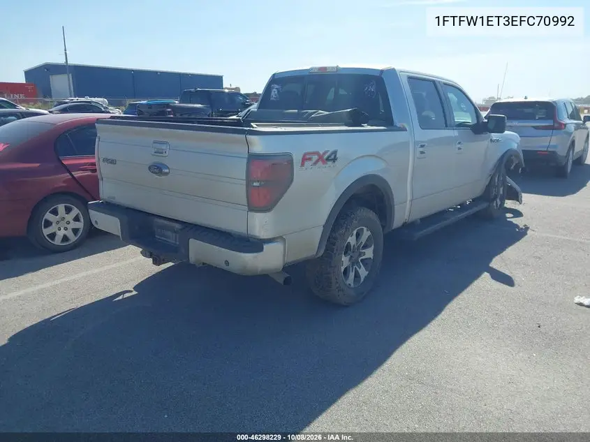 2014 FORD F-150 VIN 1FTFW1ET3EFC70992 — фото 4
