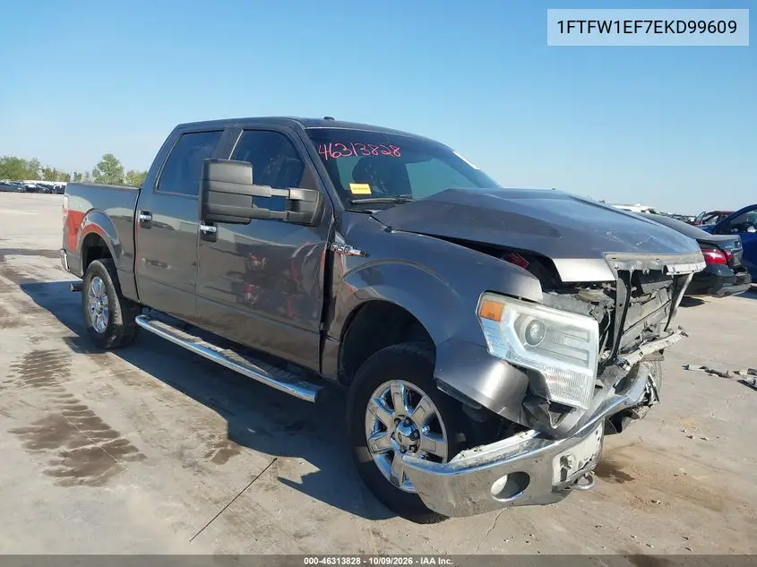 FORD F-150 2014, VIN 1FTFW1EF7EKD99609