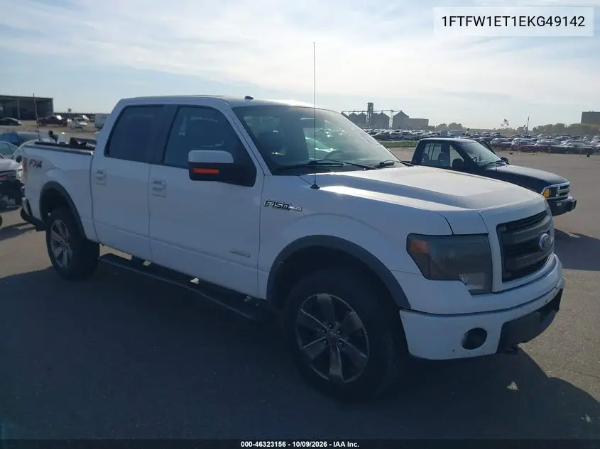 FORD F-150 2014, VIN 1FTFW1ET1EKG49142