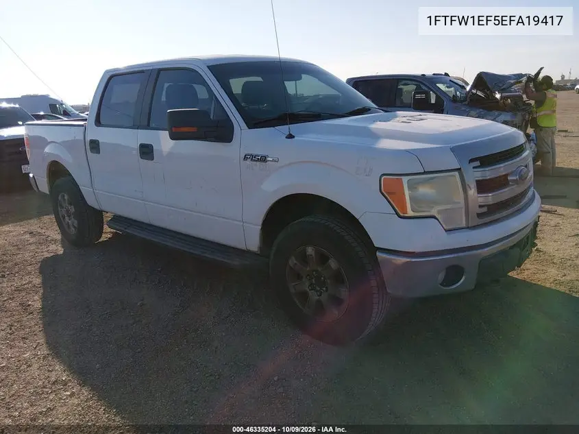 FORD F-150 2014, VIN 1FTFW1EF5EFA19417