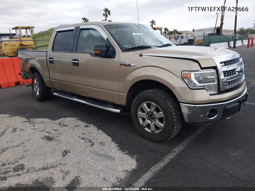 FORD F-150 2014, VIN 1FTFW1EFXEFA29666